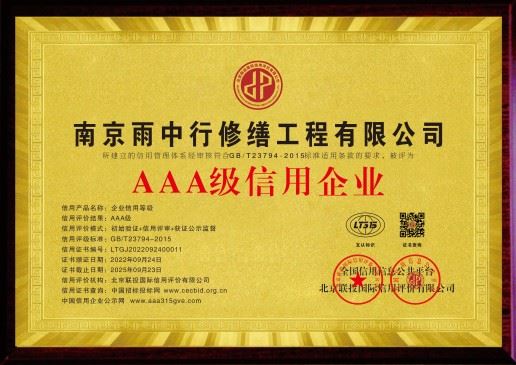 合肥雨中行修缮技术工程有限公司
